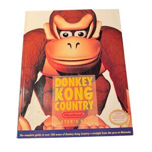Nintendo Donkey Kong Country Official Players Guide Book